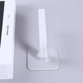 thumbnail image 2 of Monstrate Estante de almacenamiento de gancho para colgar en la pared múltiple, soporte de papel higiénico para rollos de papel, estante de Almacenamiento y organización del hogar Blanco, 2 of 6