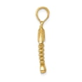 thumbnail image 2 of FB Jewels 14K Yellow Gold Polished 3-Dimensional Fish Bone Pendant, 2 of 5