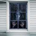 thumbnail image 1 of AYktou Halloween Decorations,Halloween Party Favors,Halloween Party Decorations Halloween Horror Scary Window Stickers Window Decorations Party Decorations Interior Halloween Decoration Window Sticker, 1 of 6