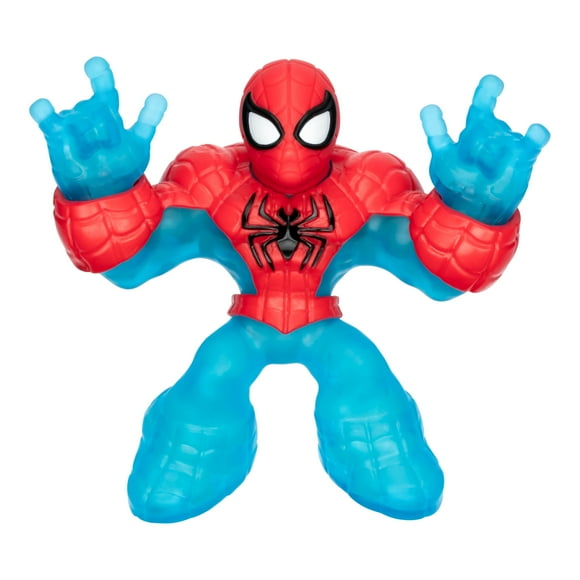 Heroes Of Goo Jit Zu Glow Surge Stretch And Glow Spider-Man Super Stretchy Goo Filled Marvel Superhero Spider-Man With The Power To Glow-In-The-Dark Stretch Him 3 Times His Size Collect Them All