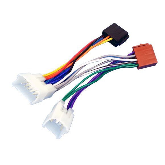 1PC ABS Car Stereo Radio Harness Radio Wiring Harness Connector Adapter For Toyota Quick Installation, Easy To Use
