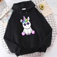 thumbnail image 1 of Nueva sudadera con capucha de manga larga con estampado de unicornio para hombre y mujer, cómoda y holgada, deportiva, 1 of 4