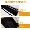 thumbnail image 3 of Luxshiny 800Ud Tie Negro Ideal Para Fijar Y Asegurar Bolsas De Forma, 3 of 8