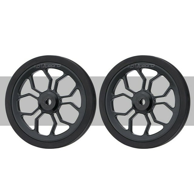 Roue Facile 82mm pour Vélo Pliant Brompton easywheel Alliage d'Aluminium Modifié