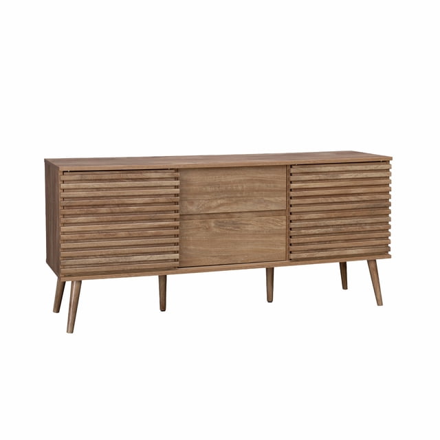 Credenza Relan Pensilvania Café Diseño Varillado