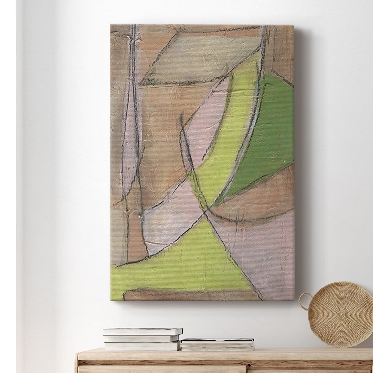 Many Layers II Premium Gallery Wrapped Canvas - Ready to Hang