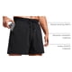 thumbnail image 4 of Shorts CRZ YOGA Texturizados para Entrenamiento con Corte Lateral 5" Negro M, 4 of 7