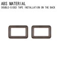 thumbnail image 3 of For Car Seat Control Pane Trim Frame Sticker Wood Grain, 3 of 5