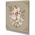 thumbnail image 2 of Design Art - Motif Floral Blanc et Jaune, 2 of 3