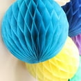thumbnail image 4 of 5PCS Paper Pom Poms Hanging Ornaments Reusable, Photo Props for Baby Shower Birthday Party(Purple), 4 of 6