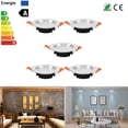 thumbnail image 4 of Luz Empotrada Led Regulable Impermeable Blanco Cálido Blanco Frío Empotrable Lámpara Led Punto De Luz Yuarrent HA026247-06, 4 of 7
