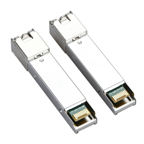 GUYUTING 2Pcs Durable 1.25G Single Fiber SC Connector SFP Module 1000BASE BiDi, 1310nm/1550nm, 3km Reach