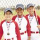 thumbnail image 4 of Medallas deportivas Ecation T-Ball, metal dorado, 5 x 5 cm, paquete de 12, 4 of 6