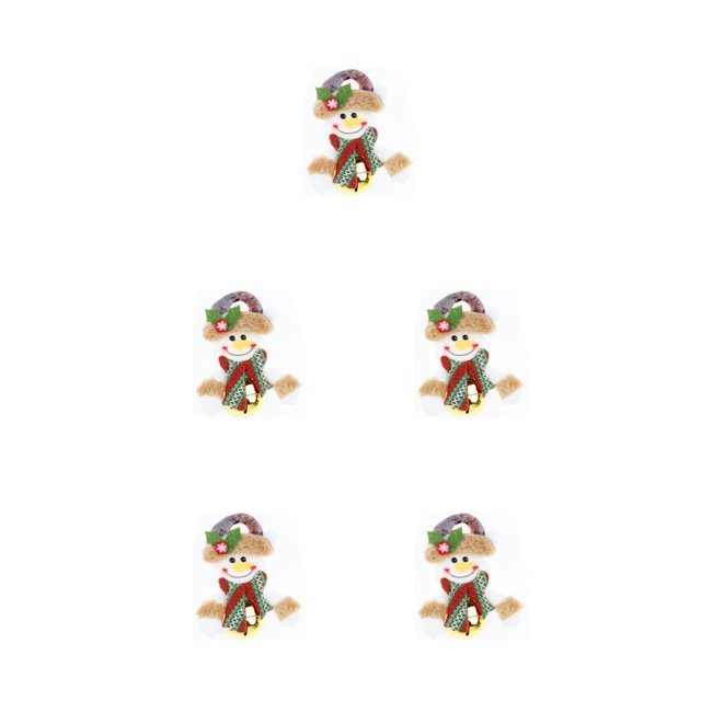 Wosthever Árbol de Navidad campana colgante artesanía Navidad jardín colgante decorativo hogar granja Bar fotografía decoración muñeco de Type2 NO2