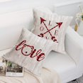thumbnail image 3 of VintageWood Grainwith Valentine''s Day Love QuotePlaidThrowPillowCover 18"x18" Red BlackBuffaloCheck Plaid Happy Valentine''s Day Decorations ThrowPillowHome DecorCushion PillowcaseSet of 4, 3 of 6