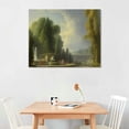 thumbnail image 2 of Nawypu Jean-Honoré Fragonard Blindman's Buff 1 Rococo Canvas Wall Art Prints Poster Gifts Photo Picture Painting Posters Room Decor Home Decorative 24x24inch(60x60cm), 2 of 4