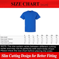 thumbnail image 2 of Gildan Ultra Cotton Short Sleeve T-Shirt for Men, Rib Collar Casual Royal Tee, 9 Pack, S, 2 of 5