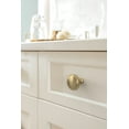 thumbnail image 2 of Amerock Farewind 1-1/4 inch (32mm) Diameter Golden Champagne Cabinet Knob, 2 of 6