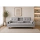thumbnail image 1 of Sofá Cama Reclinable El Bazar Store Cancún Lino Gris Plata Brazos Separados Respaldo Abatible, 1 of 7