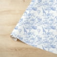 thumbnail image 7 of Wrapping Paper, Boy Toile Gift Wrap, Elephant Forest Giraffe Gift Wrapping for Baby Shower, Newborn Present for Boy Birthday First Birthday Anniversary, 23x58in / Roll, 7 of 7
