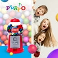 thumbnail image 6 of Playo 7” Mini Gumball Machine for Kids with Coin Bank & 23 Gumballs, Red, 6 of 9