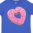 thumbnail image 4 of Inktastic Heart Shaped Donut with Pink Icing and Sprinkles Boys or Girls Toddler T-Shirt, 4 of 5