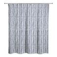 thumbnail image 2 of Creative Products Navy Herringbone Pattern 71x74 Shower Curtain, 2 of 7