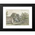 thumbnail image 2 of Wybrand Hendriks 24x18 Black Modern Framed Museum Art Print Titled - Path Through the Village of Manen at Ede (1783), 2 of 5
