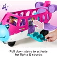 thumbnail image 3 of Fisher-Price Little People Barbie Toddler Toy Little Dream Plane with Lights Music & Figures for Pretend Play Ages 18+ Months, 3 of 5