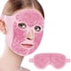 thumbnail image 1 of Ganfancp Ice Pack Cold Face Eye And Masks Reduce Face Puff Dark Circles Reusable Cold Hot Gel Face Eye Mask Suitable For Women Facial Spa Ice Face Mask For Sleeping60Ml Liquidación 1*Mascarilla + 1*M, 1 of 1