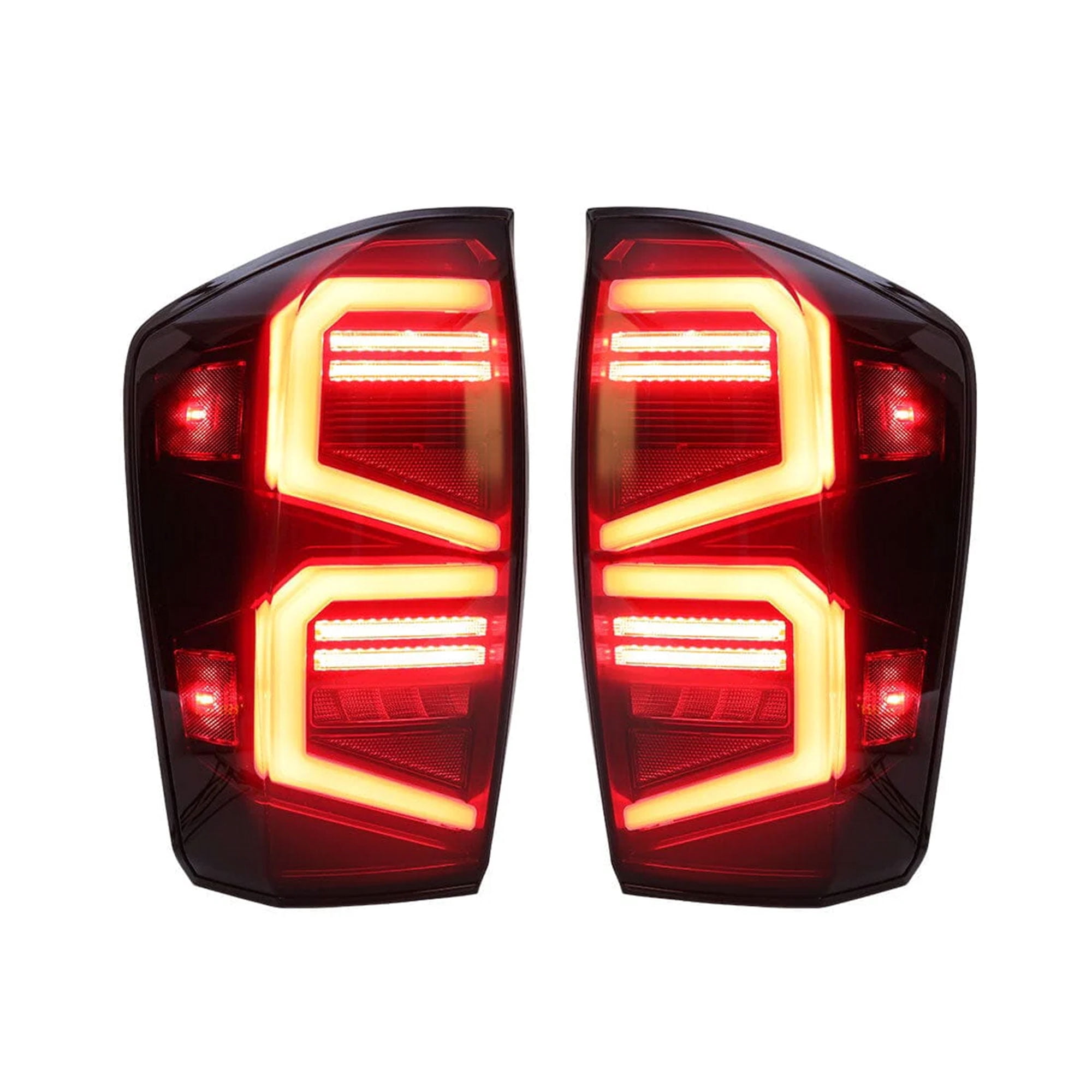 AMERICAN MODIFIED Smoked LED Tail Lights for 2016 to 2023 Toyota Tacoma