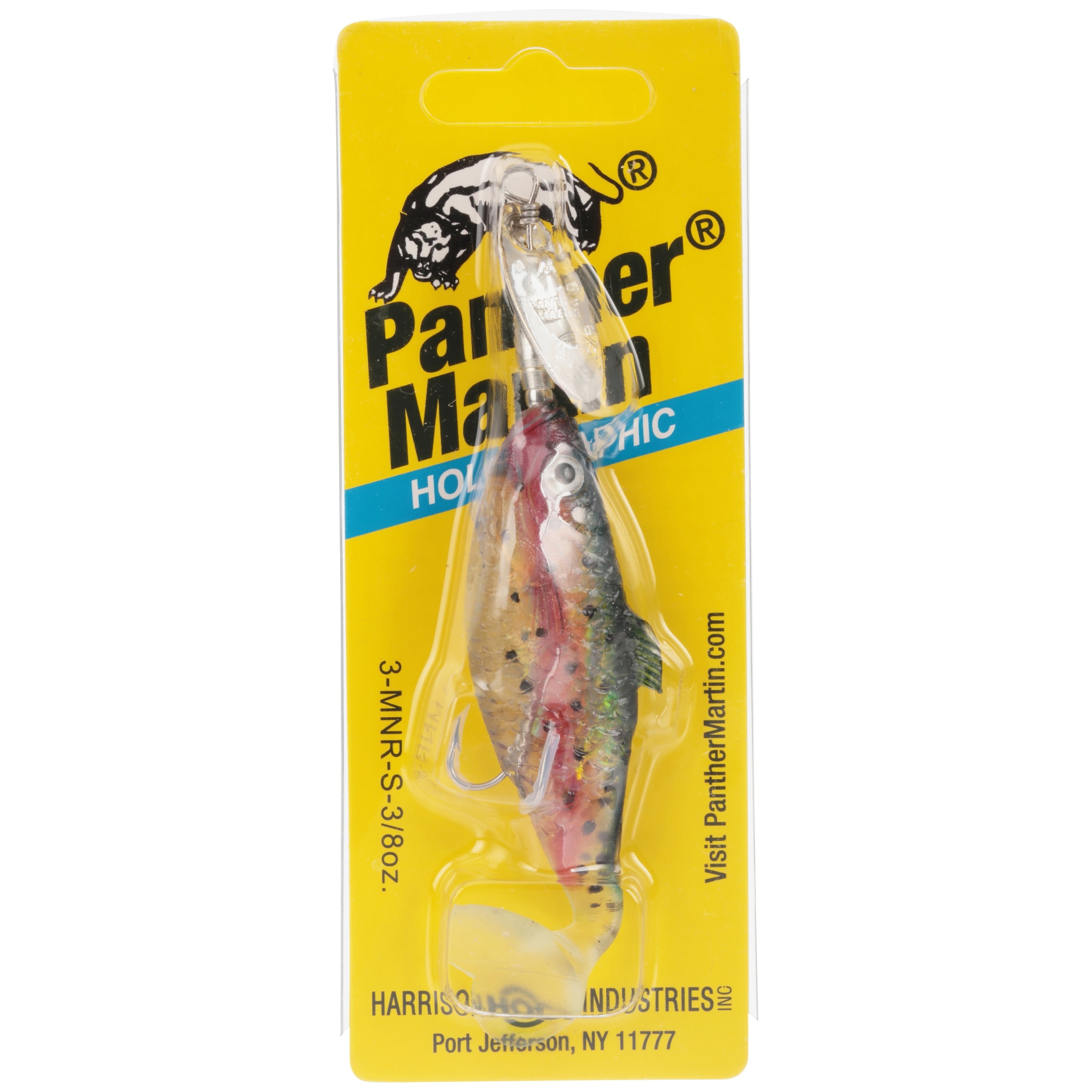 Panther Martin Holographic Vivif Spinner Minnow Rainbow Trout/Gold 3/8oz