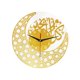 thumbnail image 4 of Reloj de pared de acrílico de 30 cm para decoración de Eid Ramadan, silencioso y con caracteres árabes. Dorado, 4 of 9