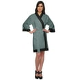 thumbnail image 5 of Moomaya Kimono Sleeve Bathrobes&nbsp;For Women Printed Kimono Cotton Sleepwear Robe, 5 of 6