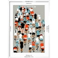 thumbnail image 5 of Art.com Peloton, 2013 Giclee Print by Eliza Southwood, White Frame Wall Art, 21" x 29", 5 of 5