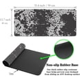 thumbnail image 6 of Big Mouse Pads Black Gaming Mousepad Computer Desk Mat Cute Desk Mat Non-Slip Rubber Base Waterproof with Stitched Edges 35.4 X 15.7 for Game Office, Horse Hide Animal Print, 6 of 6