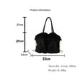 thumbnail image 6 of Nilvkv Women's Tote Bag, Handbags for Women, Women's Fashion Casual Fall and Winter Style Pleated Versatile Tote Handbag Shoulder Crossbody Bag, 6 of 6