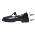 thumbnail image 5 of Womens Chunky Mary Jane Shoes with Adjustable Buckle, Platform Casual Shoes for Women, Comfortable Everyday Walking Shoes, Black,Size 7.5, 5 of 9