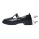 thumbnail image 5 of Mujeres Zapatos Negros Estilo Mary Jane T Correa Hebilla Sandalias, Sandalias de las Mujeres Cómodas Más Tamaño Tacón Grueso Primavera Verano, 5 of 9
