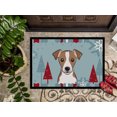 thumbnail image 3 of Caroline's Treasures BB1756JMAT Winter Holiday Jack Russell Terrier Door Mat, Indoor Rug or Outdoor Welcome Mat 24x36, 3 of 4