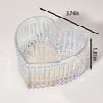 thumbnail image 2 of Heart Shaped Glass Bowls, Small Dessert Bowls for Candles & Candy, Mini Trinket Dishes, Multipurpose Appetizer Bowls, Wedding Party Favor Containers, Jewelry Holder Home Decor, Elegant Serving Bowls, 2 of 7