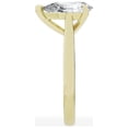 thumbnail image 4 of Unique Moments 2 ct Pear Cut Lab Grown Diamond Engagement Ring 14K Yellow Gold, 4 of 6