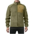 thumbnail image 2 of ZACPNCV Men's Fleece Jacket Full Zip Lightweight Jackets Fall Winter Casual Warm Coat for Hiking Outdoor, 2 of 6