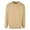 Union Beige, variant on Build Your Brand Mens Crew Neck Plain Sweatshirt