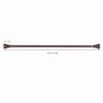 thumbnail image 5 of Utopia Alley  Adjustable 72-Inch Shower Curtain Tension Rod - Rust-Proof Aluminum with Rubber End Cap, No Drill Installation Bronze, 5 of 5
