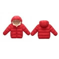 thumbnail image 3 of Lovebay 1-6T Toddler Children Boy Girl Padded Puffer Jacket Fleece Lined Hooded Winter Coat, 3 of 7