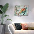 thumbnail image 3 of Sea Turtle Ocean Wall Art Inspirational Quotes Pictures Wall Decor Nautical Beach Canvas Painting Print Artwork Modern Home Decor Framed for Living room Bedroom Bathroom 12''''X16'''', 3 of 6