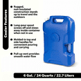 thumbnail image 4 of Igloo 6 Gallon Camping Water Storage Container, Blue, 4 of 12