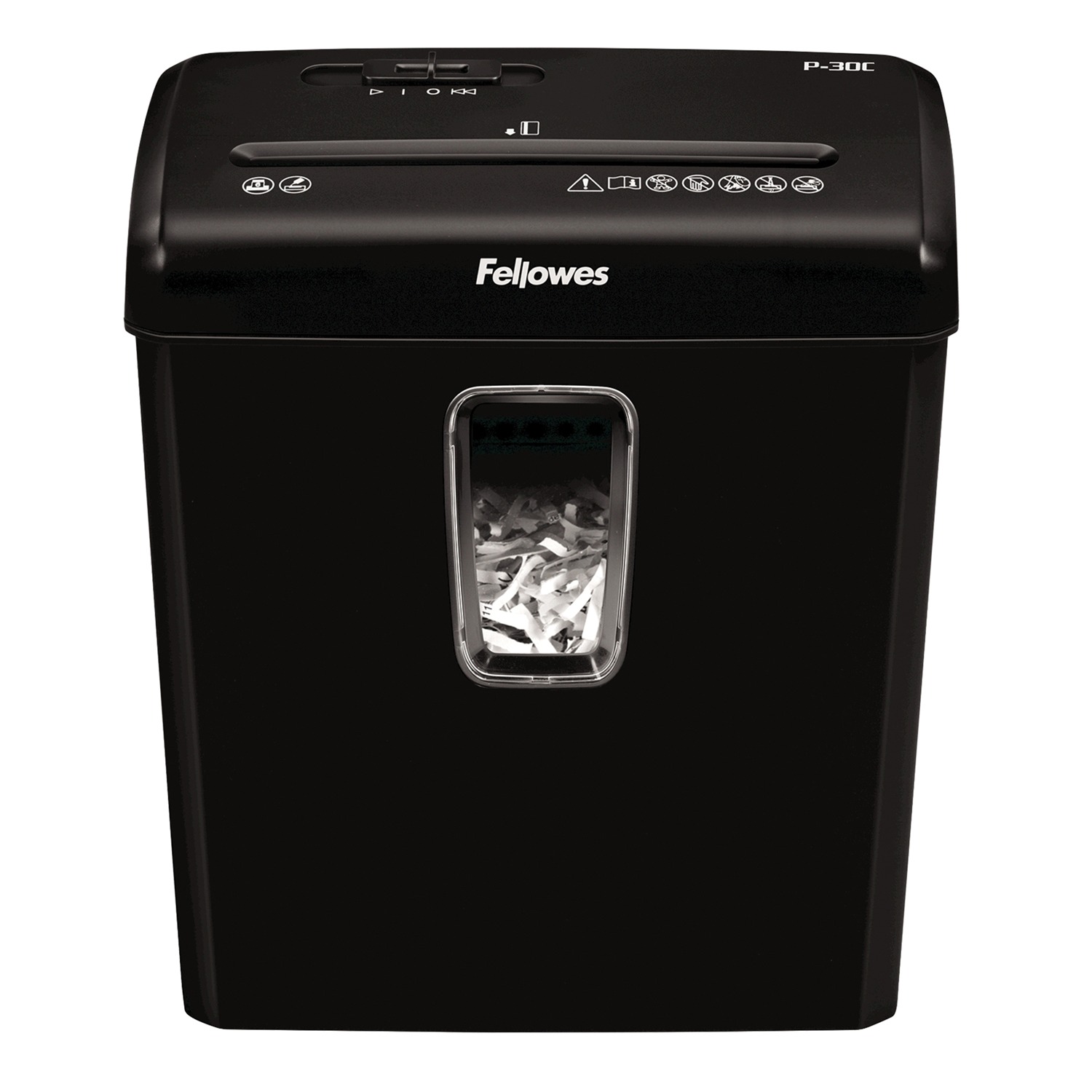Fellowes Powershred P30-C Cross-Cut Desk Shredder 6-Sheet photo 2