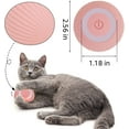 thumbnail image 5 of Bola interactiva rosa de juguetes para gatos, bola rodante automática de 360 ​​° con carga USB, pelota de juguete para persecución de ejercicios para mascotas para jugar a gatitos y perros JM, 5 of 5